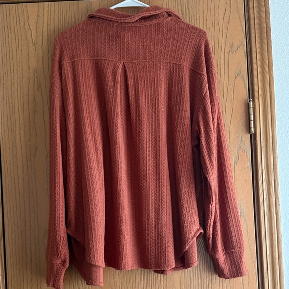 BKE Rust Button Down - Picture 4 of 4